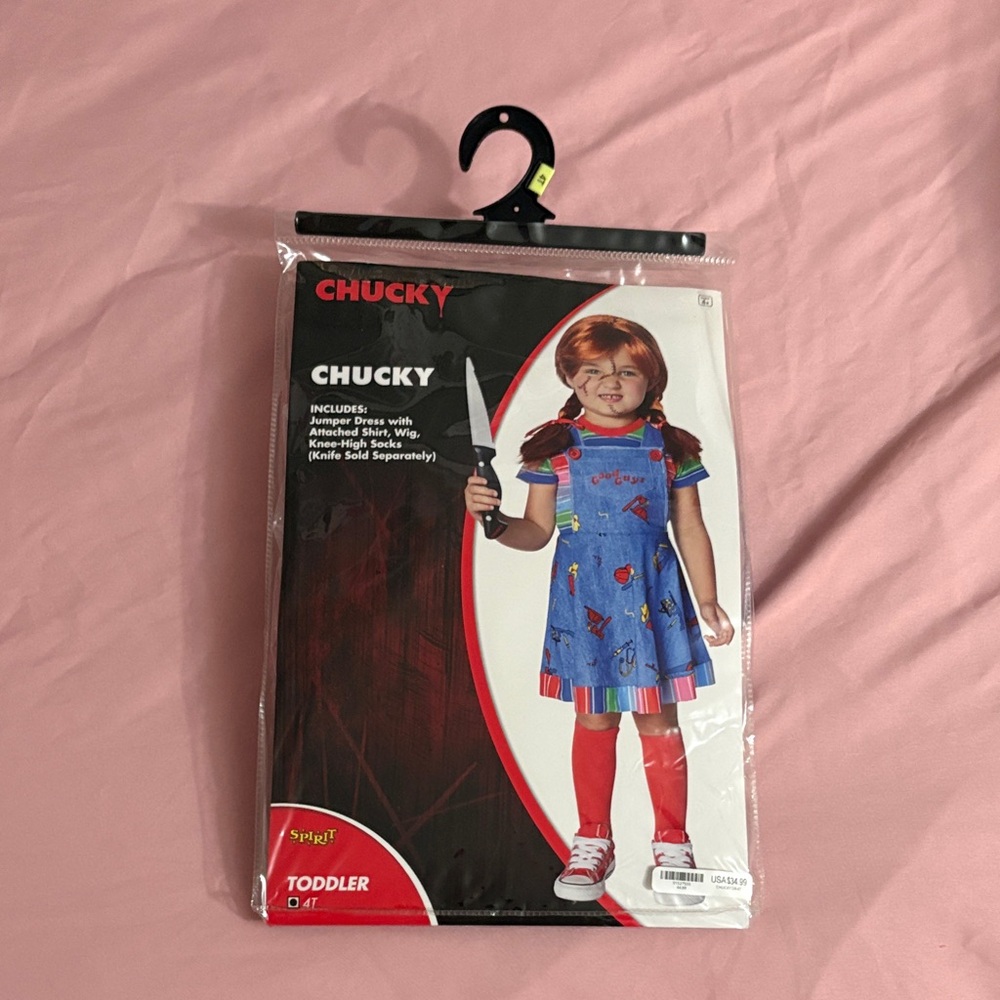 Spirit Chucky Toddler Costume - Blue and Red